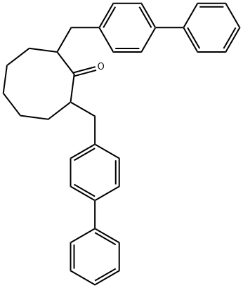 Cyclooctanone, 2,8-bis((1,1'-biphenyl)-4-ylmethyl)-
