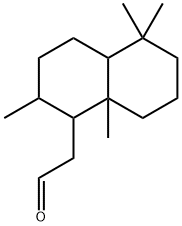 decahydro-2,5,5,8a-tetramethylnaphthalen-1-acetaldehyde