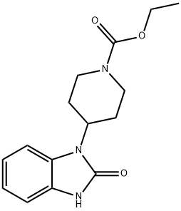 ethyl 4-(2,3-dihydro-2-oxo-1H-benzimidazol-1-yl)piperidine-1-carboxylate