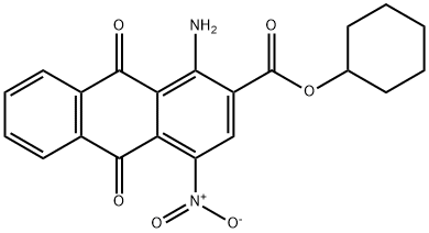 CYCLOHEXYL1-AMINO-4-NITROANTHRAQUINONE-2-CARBOXYLATE