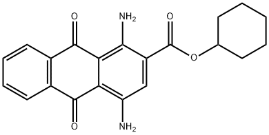 1,4-Diamino-9,10-dihydro-9,10-dioxoanthracene-2-carboxylic acid cyclohexyl ester