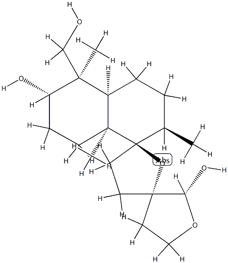 (5'R,3S,2R,4''aR)-4,5,3',4',3'',4'',4a'',5'',6'',7'',8'',8a''-Dodecahydro-5''α-(hydroxymethyl)-2''α,5'',8''aβ-trimethyldispiro[furan-3(2H),2'(5'H)-furan-5',1''(2''H)-naphthalene]-2,6''β-diol