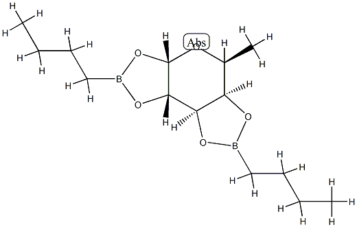 1-O,2-O:3-O,4-O-Bis(butylboranediyl)-6-deoxy-α-L-galactopyranose