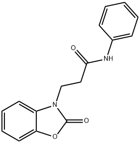 3-(2-oxobenzo[d]oxazol-3(2H)-yl)-N-phenylpropanamide