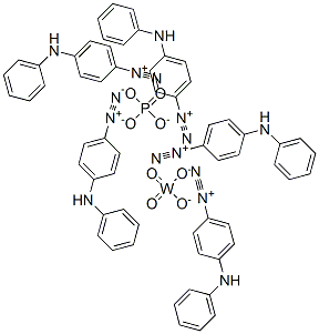 Benzenediazonium, 4-(phenylamino)-, tungstatephosphate
