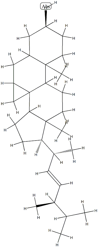 (8α,22E)-3',7β-Dihydrocycloprop[7,8]-5α-ergost-22-en-3β-ol