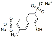 3-amino-5-hydroxynaphthalene-2,7-disulphonic acid, sodium salt