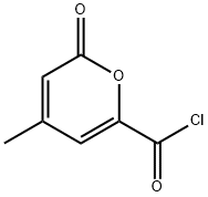 2H-Pyran-6-carbonyl chloride, 4-methyl-2-oxo- (9CI)