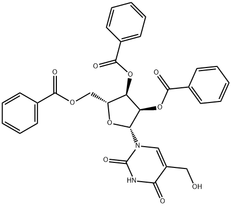 2',3',5'-Tri-O-benzoyl-5-hydroxymethyluridine