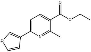 6-(3-呋喃)-2-甲基吡啶-3-羧酸乙酯