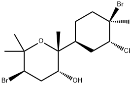 5β-Bromo-2α-[(1S,3R,4R)-4-bromo-3-chloro-4-methylcyclohexyl]tetrahydro-2,6,6-trimethyl-2H-pyran-3α-ol