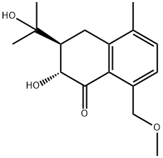 3,4-Dihydro-2α-hydroxy-3β-(1-hydroxy-1-methylethyl)-8-methoxymethyl-5-methylnaphthalen-1(2H)-one
