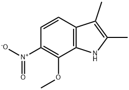 7-Methoxy-2,3-dimethyl-6-nitro-1H-indole