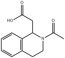 (2-乙酰基-1,2,3,4-四氢异奎宁-1-YL)乙酸