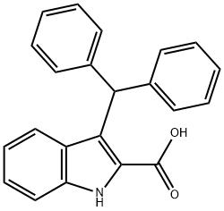 3-benzhydryl-1H-indole-2-carboxylic acid