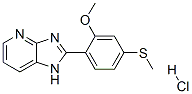 2-[2-methoxy-4-(methylthio)phenyl]-1H-imidazo[4,5-b]pyridine monohydrochloride