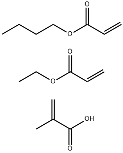 2-甲基-2-丙烯酸与2-丙烯酸丁酯和2-丙烯酸乙酯的聚合物铵盐