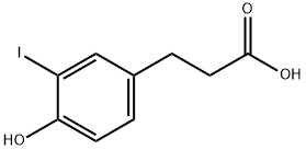3-(4-hydroxy-3-iodophenyl)propionic acid
