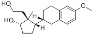Cyclopentaneethanol, 2-hydroxy-1-methyl-5-(1,2,3,4-tetrahydro-6-methox y-2-naphthalenyl)-, (1S-(1-alpha,2-beta,5-beta(S*)))-