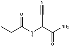 Propanamide,  N-(2-amino-1-cyano-2-oxoethyl)-