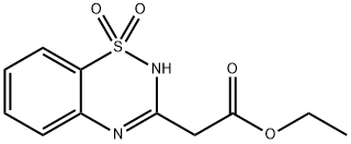 3-( 1,1-二氧代-4H-苯并[1,2,4]噻二嗪)基乙酸乙酯