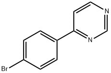 Pyrimidine, 4-(4-bromophenyl)- (9CI)