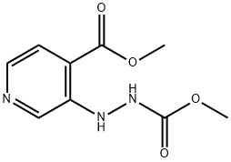 3-[2-(Methoxycarbonyl)hydrazino]-4-pyridinecarboxylic acid methyl ester