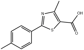 4-甲基-2-(4-甲基苯基)-5-噻唑羧酸