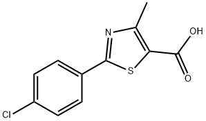 2-(4-氯苯基)-4-甲基噻唑-5-羧酸