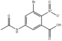 5-(ACETYLAMINO)-3-BROMO-2-NITRO-BENZOIC ACID