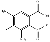 2-NITRO-3,5-DIAMINO-4-METHYL-BENZOIC ACID