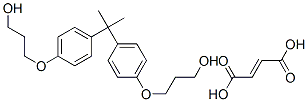 but-2-enedioic acid: 3-[4-[2-[4-(3-hydroxypropoxy)phenyl]propan-2-yl]p henoxy]propan-1-ol