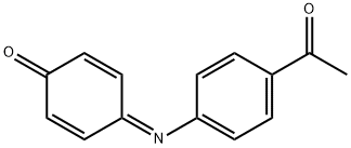 4-[(p-Acetylphenyl)imino]-2,5-cyclohexadien-1-one