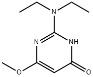 4(1H)-Pyrimidinone, 2-(diethylamino)-6-methoxy- (9CI)