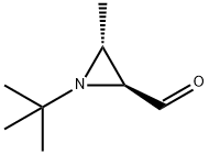 2-Aziridinecarboxaldehyde, 1-(1,1-dimethylethyl)-3-methyl-, trans- (9CI)