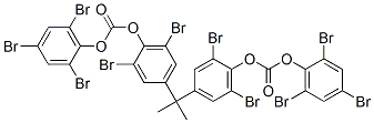 2,2-Bis[3,5-dibromo-4-[[[(2,4,6-tribromophenyl)oxy]carbonyl]oxy]phenyl]propane