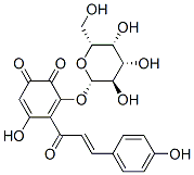 4-hydroxy-3-[3-(4-hydroxyphenyl)prop-2-enoyl]-2-[(2S,3R,4S,5R,6R)-3,4,5-trihydroxy-6-(hydroxymethyl)oxan-2-yl]oxy-cyclohexa-2,4-diene-1,6-dione
