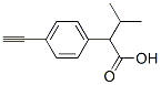 Benzeneacetic acid, 4-ethynyl--alpha--(1-methylethyl)- (9CI)