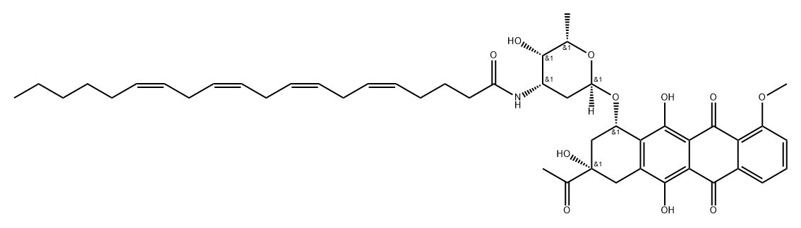 daunomycin-arachidonic acid complex