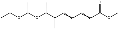 2,4-Octadienoic acid, 7-(1-ethoxyethoxy)-6-methyl-, methyl ester