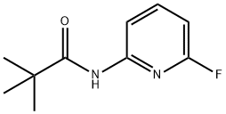Propanamide, N-(6-fluoro-2-pyridinyl)-2,2-dimethyl- (9CI)
