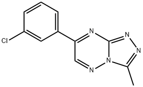 4-(3-chlorophenyl)-9-methyl-1,2,5,7,8-pentazabicyclo[4.3.0]nona-2,4,6, 8-tetraene