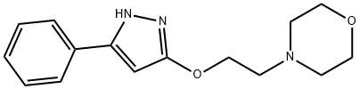 3-Phenyl-5-morpholinoethoxypyrazole