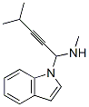 1-(indolyl)-3-isopropylmethylpropargylamine