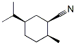 Cyclohexanecarbonitrile, 2-methyl-5-(1-methylethyl)-, [1R-(1alpha,2alpha,5ba)]- (9CI)