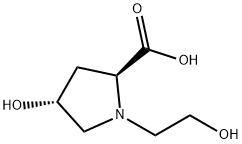 L-Proline, 4-hydroxy-1-(2-hydroxyethyl)-, trans- (9CI)