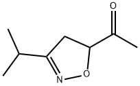 Ethanone, 1-[4,5-dihydro-3-(1-methylethyl)-5-isoxazolyl]- (9CI)