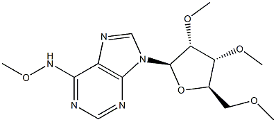N(6)-methoxy-2',3',5'-tri-O-methyladenosine