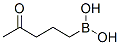 Boronic acid, (4-oxopentyl)- (9CI)