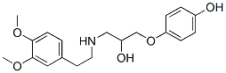 1-(((3,4-dimethoxyphenyl)ethyl)amino)-3-(4-hydroxyphenoxy)-2-propanol